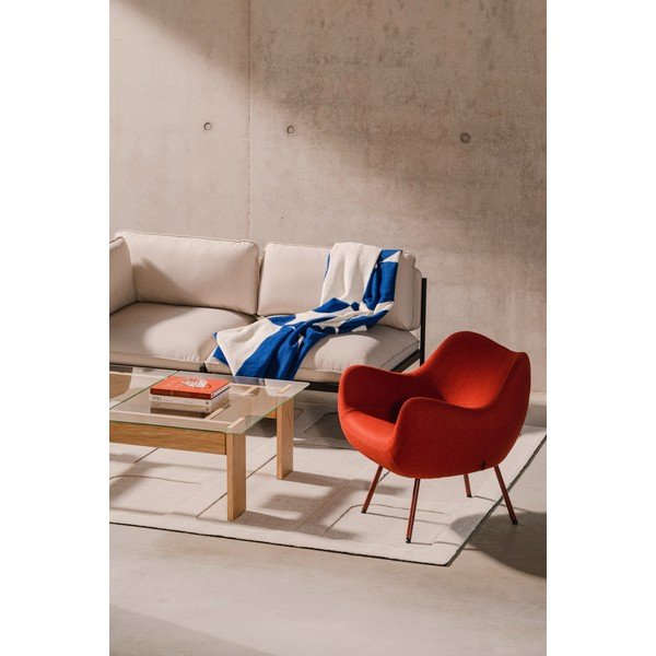 Piros gyapjú fotel RM58 – noo.ma-image-2