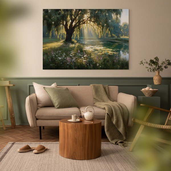 Kép 113x85 cm Sunlit Willow – Styler-image-2
