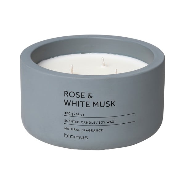 Illatos szójaviasz gyertya égési idő 25 ó Fraga: Rose and White Musk – Blomus