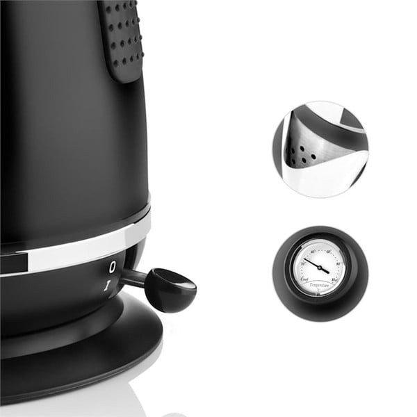 Aquavita Chalet fekete vízforraló - Klarstein-image-3