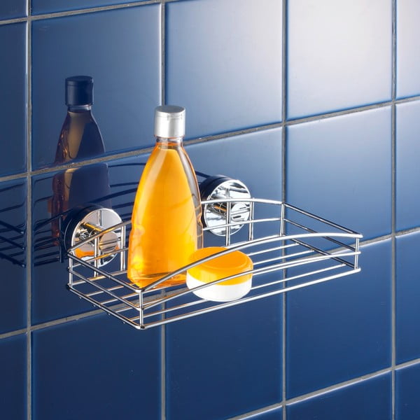 Vacuum-Loc öntapadós polc, 26 x 14 cm - Wenko-image-1