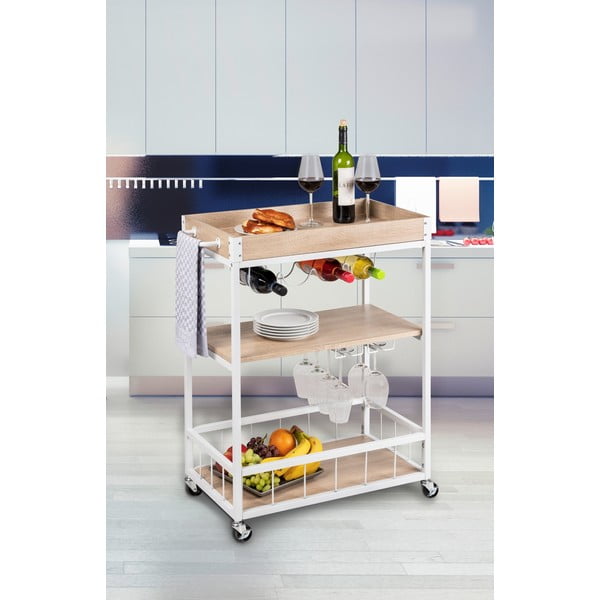 Zsúrkocsi 40x80 cm Rustico – Wenko-image-1