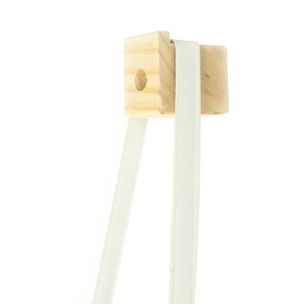 Colgantes fehér fenyőfa kaspó, ⌀ 17 x 62 cm - Surdic-image-2