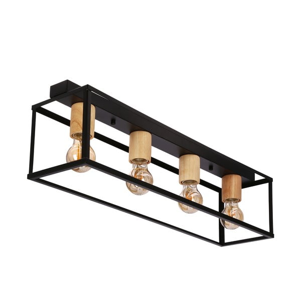 Fekete mennyezeti lámpa 17x70 cm Retro – Candellux Lighting