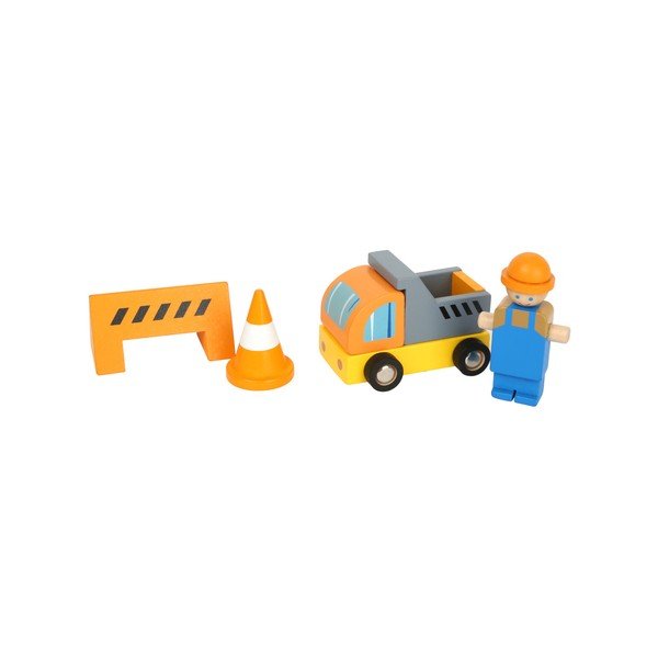 Construction játékdaru fából - Legler-image-1