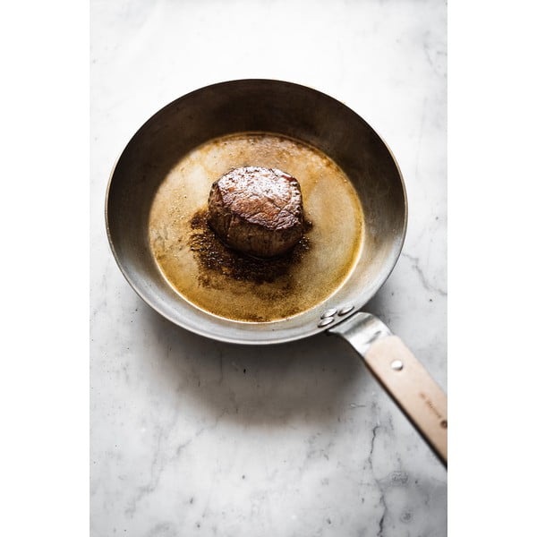 Mineral B acél serpenyő, ø 30 cm - de Buyer-image-1