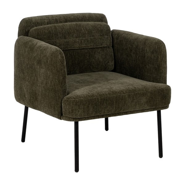 Zöld zsenília fotel Bind – Ixia