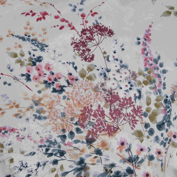 Fehér-bézs ágyneműhuzat 200x200 cm Dried Flowers - Catherine Lansfield-image-4