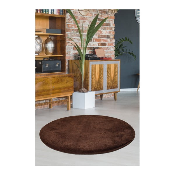Milano barna szőnyeg, ⌀ 90 cm