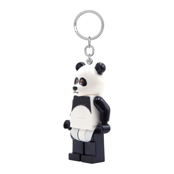 Fekete-fehér világító kulcstartó Iconic Panda – LEGO®-image-3