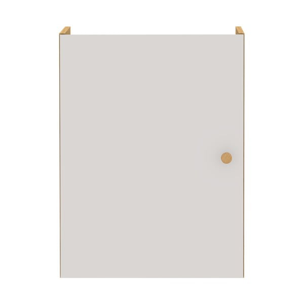 Világosszürke ajtós modul 33x43 cm Z Cube - Tenzo-image-1