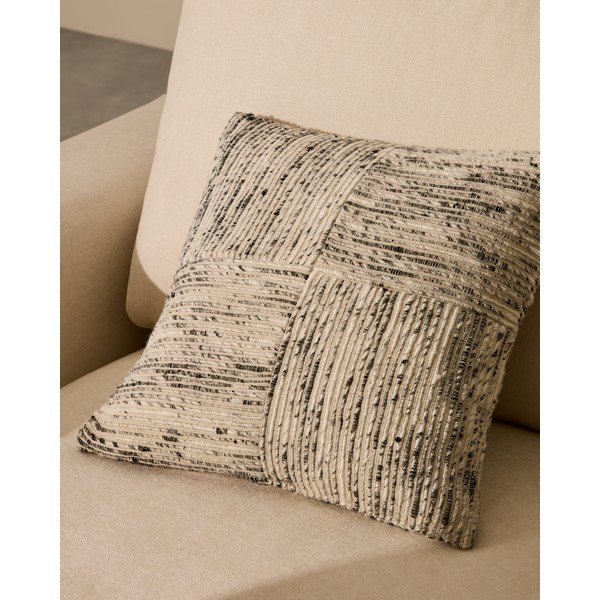 Jacquard párnahuzat 45x45 cm Anuba – Kave Home-image-2