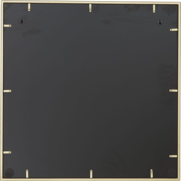 Clarita fali tükör aranyszínű fém kerettel, 70 x 70 cm - Westwing Collection-image-1