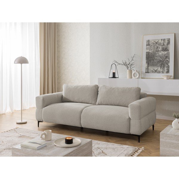 Bézs kanapé 217 cm Helio – Ropez-image-2