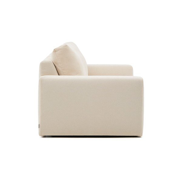 Bézs zsenília kanapé 220 cm Alea – Kave Home-image-3