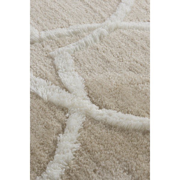 Bézs fürdőszobai kilépő szett 3 db-os 60x40 cm Bonne – Foutastic-image-3