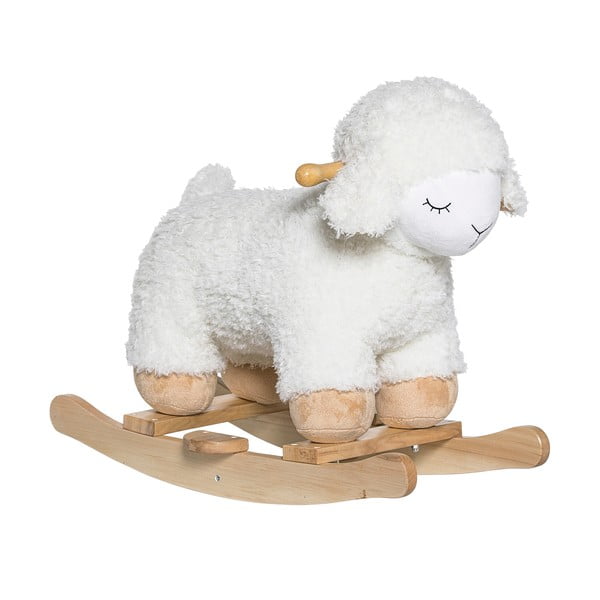 Rocking Toy bükkfa gyerek hintabárány - Bloomingville Mini-image-2