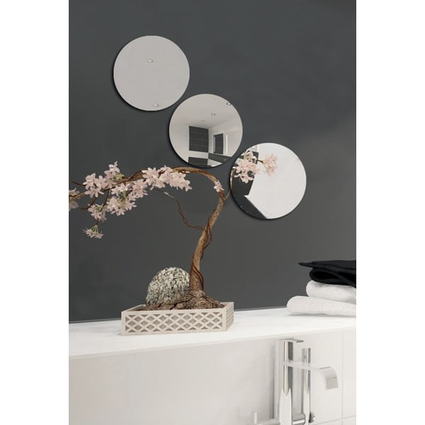Fali tükör szett 3 db-os ø 15 cm – MSV-image-2