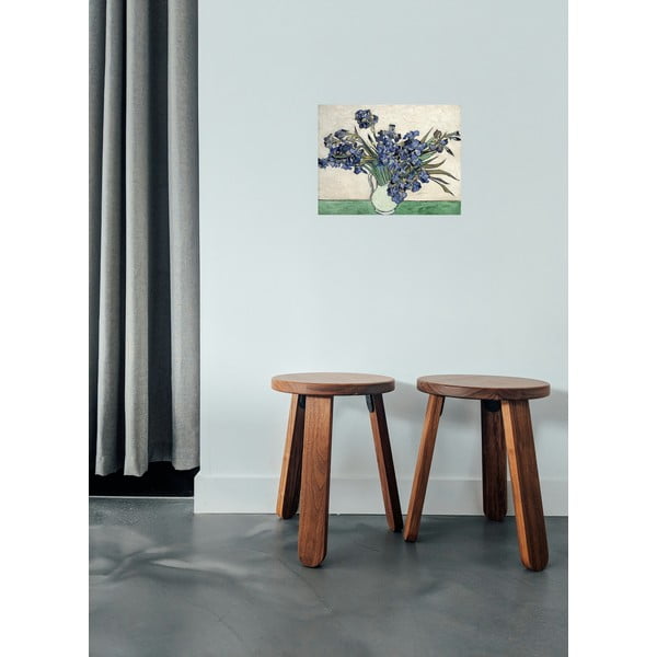 Vincent van Gogh - Irises 2 festményének másolata, 40 x 26 cm-image-1