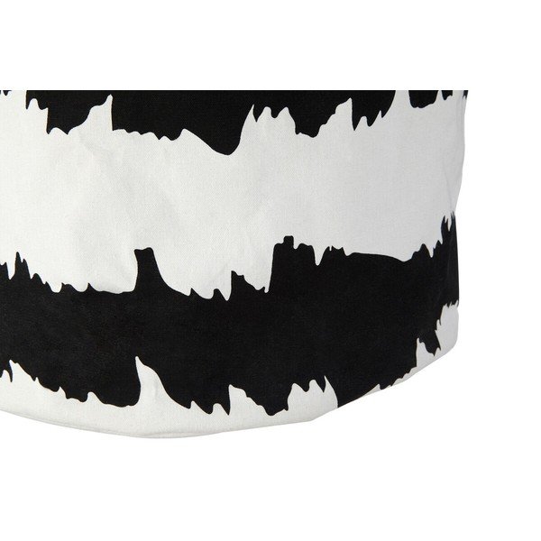 Fekete-fehér textil szennyeskosár Harga – Premier Housewares-image-2