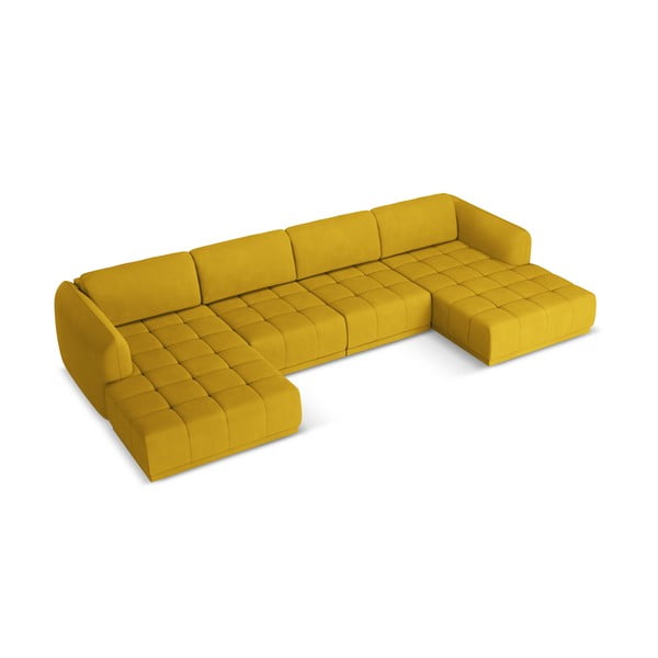 Sárga sarokkanapé Hoku – Makamii-image-4