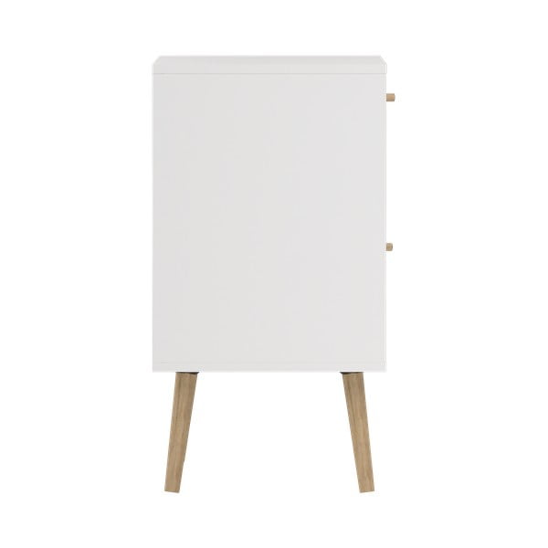 Fehér éjjeliszekrény Bodo – Tvilum-image-3