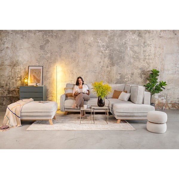 Krémszínű szőnyeg 80x150 cm Routa – Universal-image-3