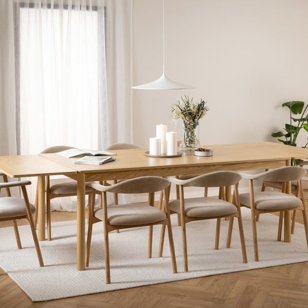 Bézs-natúr színű étkezőszék Addi – Actona-image-1