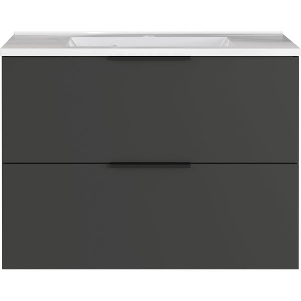 Antracitszürke fürdőszobai bútor szett Crandon – Germania-image-4