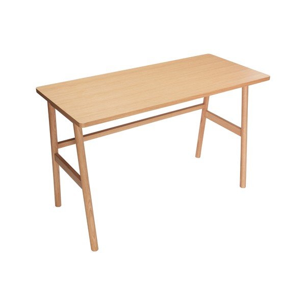 Íróasztal tölgyfa dekorral 50x120 cm Acorn – Hübsch-image-4