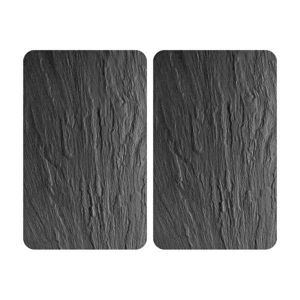 Edzett üveg tűzhely fedőlap szett 2 db-os 40x52 cm XL State – Wenko