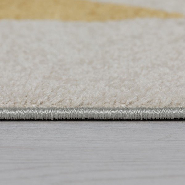 Urban Triangle szürke-sárga szőnyeg, 133 x 185 cm - Flair Rugs-image-2