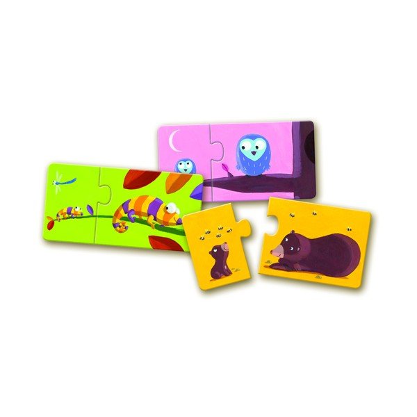 Találd meg a kicsinyét! gyerek puzzle - Djeco-image-1