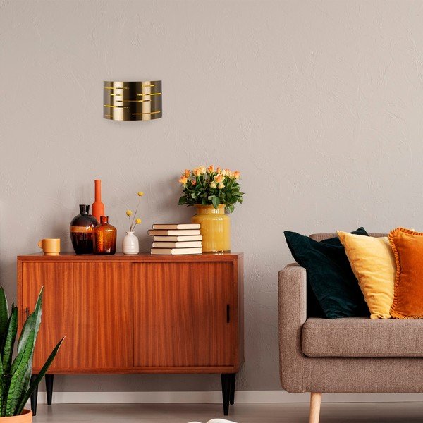 Aranyszínű fali lámpa – Opviq lights-image-4