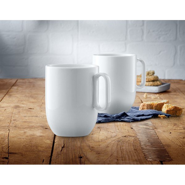 Fehér porcelán bögre szett 2 db-os 380 ml Barista – WMF-image-1