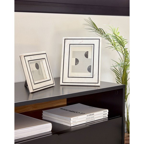 Fehér kő álló képkeret 20x25 cm Vittoria – Kave Home-image-4