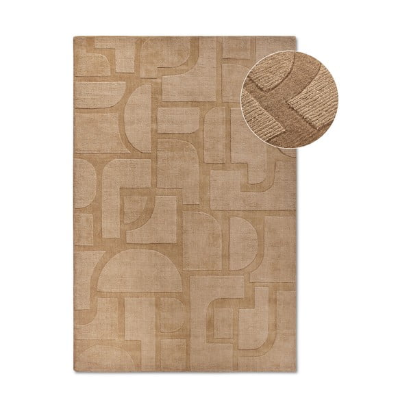 Bézs kézi szövésű gyapjú szőnyeg 120x170 cm Alexis – Villeroy&Boch