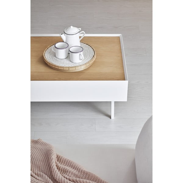 Arista fehér dohányzóasztal - Teulat-image-2