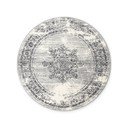 Szürke-krémszínű kerek szőnyeg ø 160 cm Gloria Lydia – Hanse Home