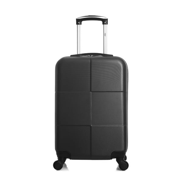 Coronado fekete gurulós bőrönd, 36 l - Hero