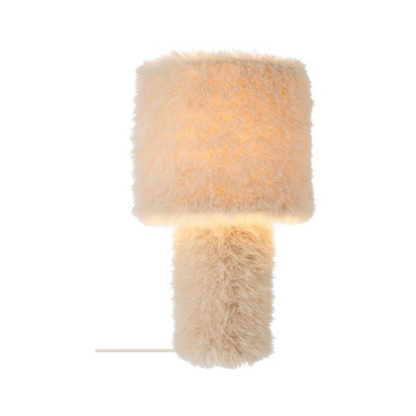 Krémszínű textil asztali lámpa (magasság 46 cm) Fay – Ellos Home-image-3
