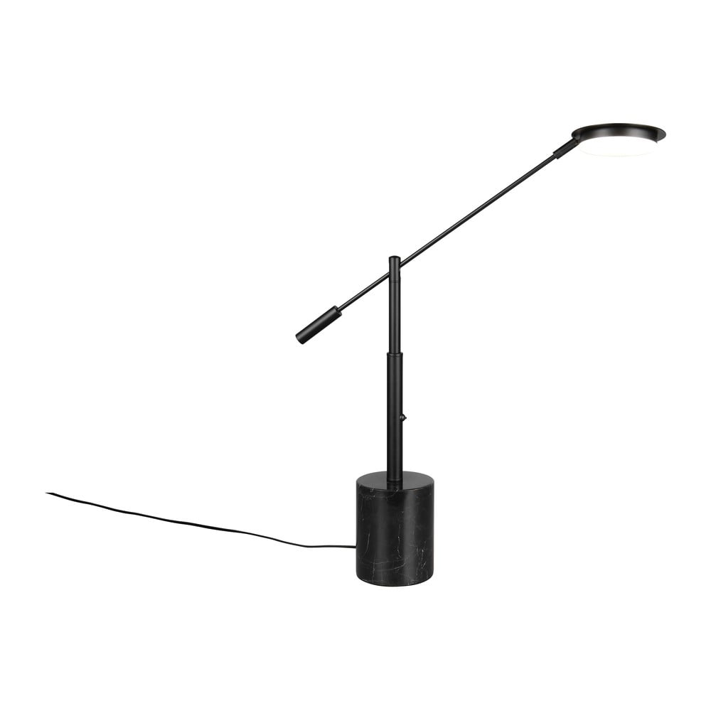 Fekete LED asztali lámpa (magasság 65 cm) Fiore Trio Select