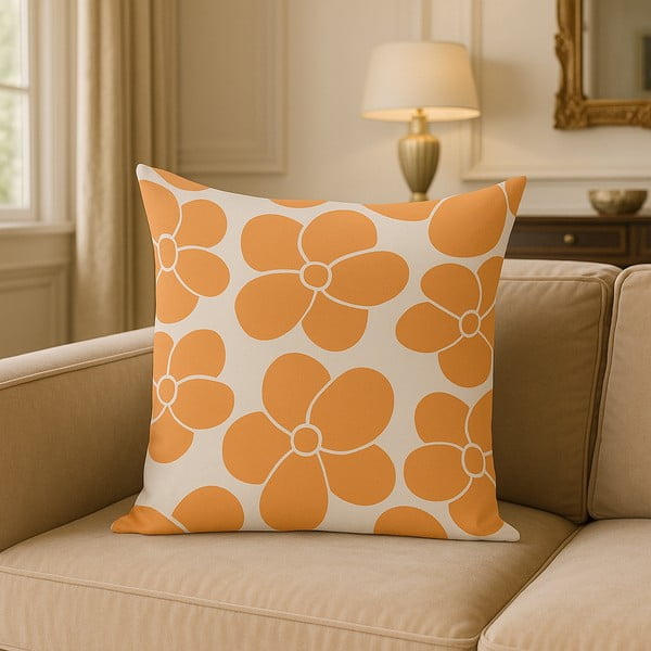 Párnahuzat 43x43 cm Orange Meadow – Mila Home-image-3