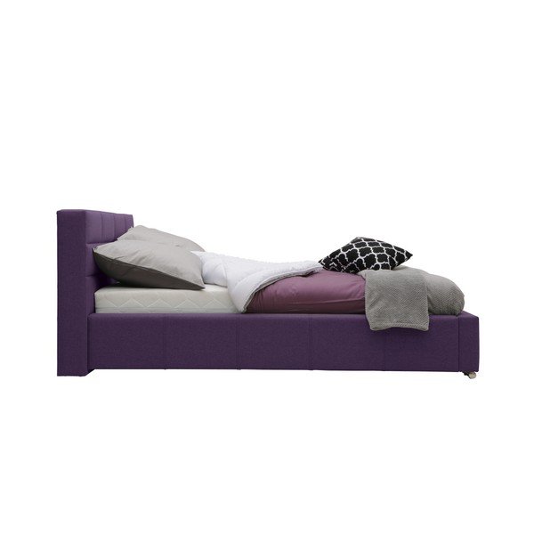 Reve lila kétszemélyes ágy, 160 x 200 cm - Mazzini Beds-image-4