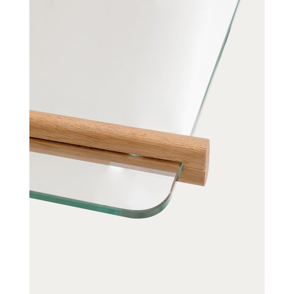 Natúr színű üveg moduláris polcrendszer 90x202x30,5 cm Sitra – Kave Home-image-4
