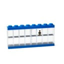 Kék, kisméretű tárolószekrény 16 db minifigurához - LEGO®