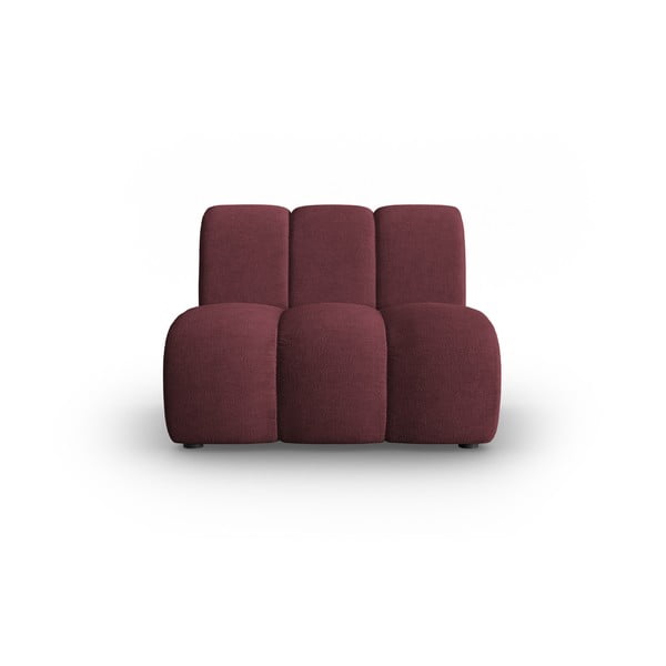Borvörös kanapé modul Lupine – Micadoni Home