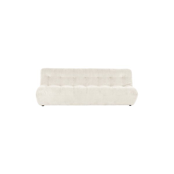 Krémszínű kordbársony kanapé 212 cm Kelso – Jotex-image-2