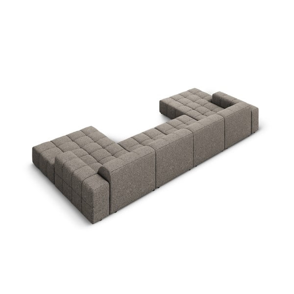 Sötétszürke sarokkanapé (U alakú) Chicago – Cosmopolitan Design-image-4