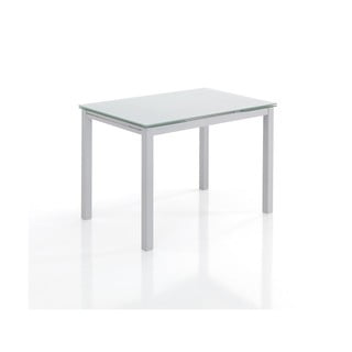 Bővíthető étkezőasztal üveg asztallappal 70x110 cm Fast – Tomasucci